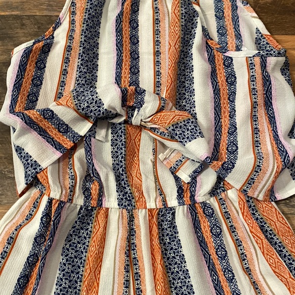 Speechless stripes jumpsuit/crop top size XS - Picture 2 of 3